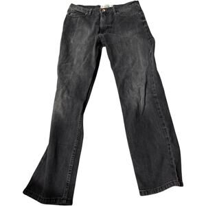 BDG Black Vintage Slim Fit Button Fly Straight Leg Jeans, Men's 29x30